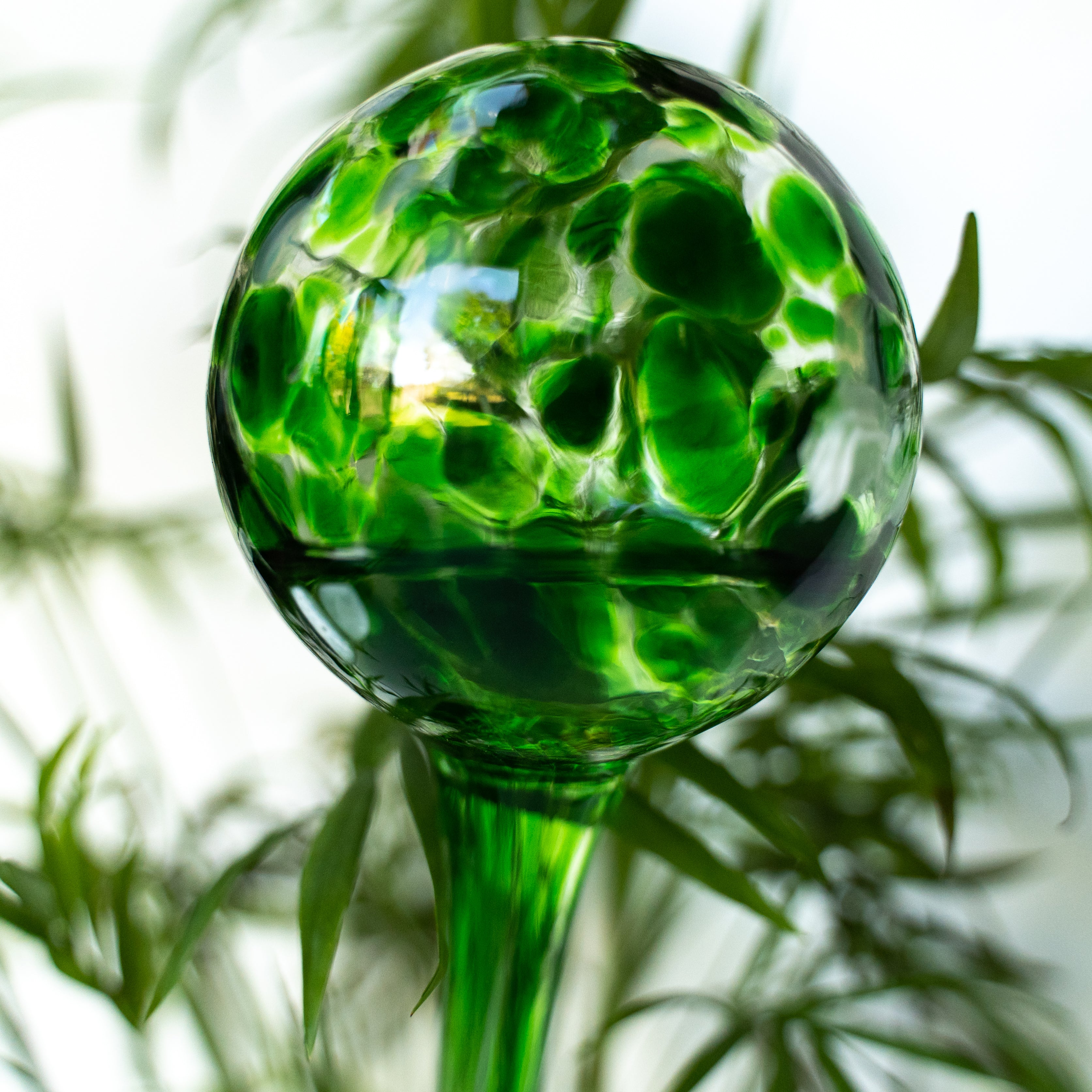 Hand Blown Glass Watering Globes - 4 large